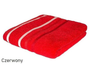 Ręcznik   Kąpielowy 70x140  CZERWONY