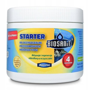 BIOSANIT STARTER do przydomowych oczyszczalni