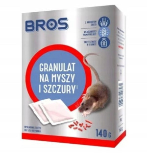 Bros Trutka, Granulat Na Myszy I Szczury 140g
