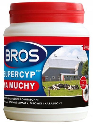 SUPERCYP 6WP 200g - Oprysku na muchy, owady BROS