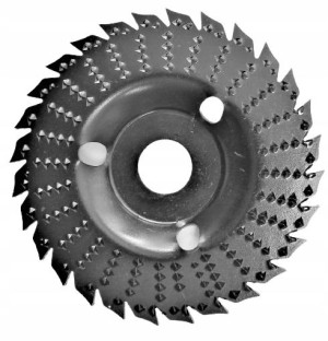 TARCZA DO SZLIFOWANIA DREWNA płaska 125mm z Zębami
