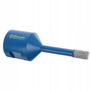 Koronka Diamentowa 6mm Otwornica M14 Gres + Gratis