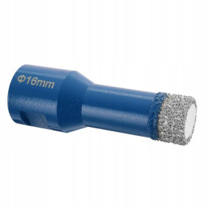 Koronka Diamentowa 16mm Otwornica M14 Gres +gratis