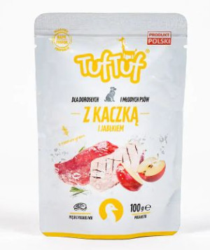BULT TufTuf saszetka mielonka kaczka z jabłkiem 300G