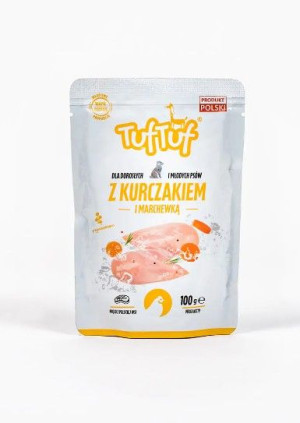 BULT TufTuf Saszetka kurczak z marchewką 500 G