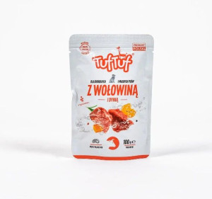 BULT TufTuf Saszetka wołowina z dynią 500G