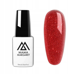#mama6614 lakier hybrydowy Glitter 10ml Ruby Rain