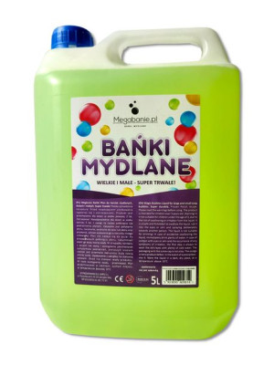 Płyn Do Baniek Mydlanych 5L Megabania