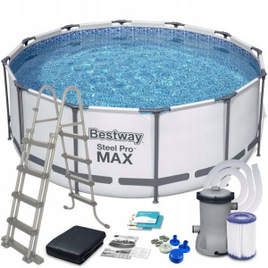 Basen Stelażowy Ogrodowy BESTWAY 56420 366x122 cm