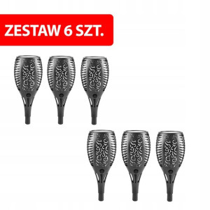 Lampy ogrodowe solarne LED biały ciepły 0,6 W