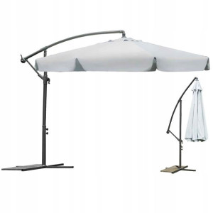 Parasol Ogrodowy Duży Składany 6 segmentów Ø 350cm