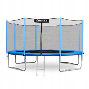Trampolina ogrodowa 14ft/435cm z siatką zewnętrzną