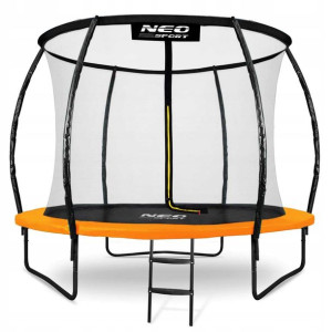 Trampolina Ogrodowa Dla Dzieci Drabinka 312cm 10ft