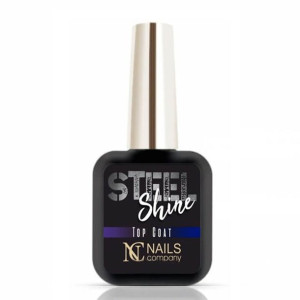 Nails Company Top Steel Shine 6ml nabłyszczający nawierzchniowy z dyspersją