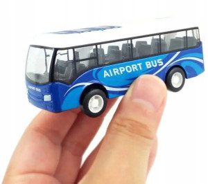 Autobus Autokar Resorak 12cm Metal Napęd Samochód