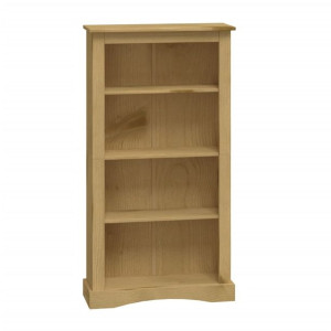 Biblioteczka w meksykańskim stylu Corona, sosna, 81x29x150 cm