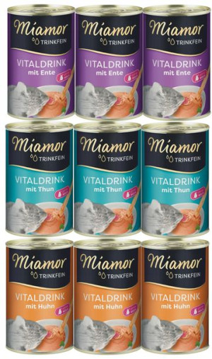 Miamor | Trinkfein Vitaldrink | Mix 9x135ml