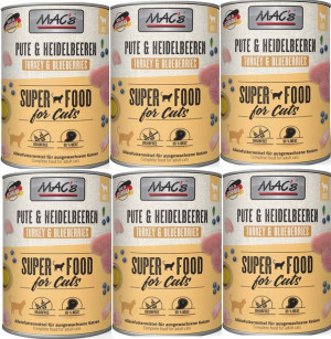 MAC's Cat | Adult | Indyk i borówka 6x800g