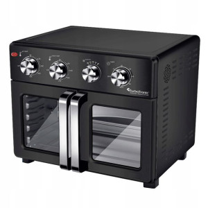 Piekarnik Elektryczny Turbotronic Rożno Frytownica Grill 32L 1700W Czarny