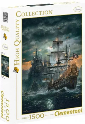 Clementoni Puzzle 1500 El Statek Piracki