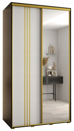 Szafa przesuwna DAVOS 7 130, wys. 235,2 gł. 60 cm