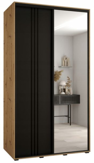 Szafa przesuwna DAVOS 7 140, wys. 235,2 gł. 60 cm