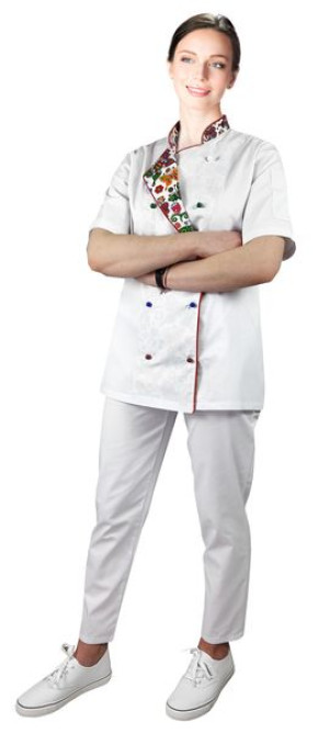 Komplet kucharski damski 2-częściowy W3 r. L