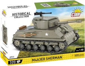 Cobi 2711 Wwii Czołg Sherman M4a3e8