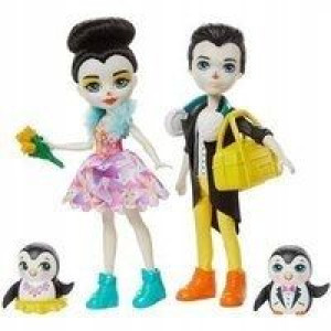 Enchantimals zestaw Taniec na lodzie lalki Preena i Petterson i Penguin GJX