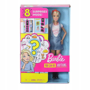 Barbie Lalka blondynka Kariera-niespodzianka GLH62