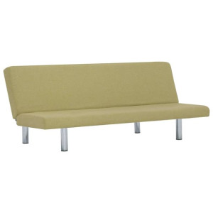 Sofa, rozkładana, zielona, poliester