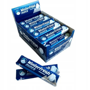 Dropsy Winterfresh Mints Strong Mint 28g X 24 Szt