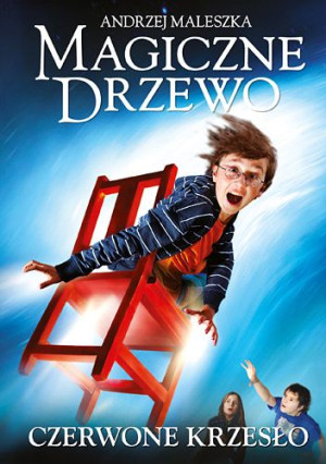 Magiczne Drzewo Czerwone krzesło