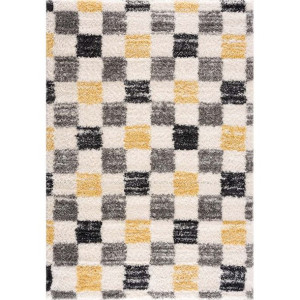 Dywan nowoczesny Berber Shaggy 554 Multi - 80 x 300