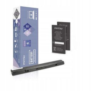 Bateria Mitsu do Asus UL30, UL50, UL80, 4400mAh