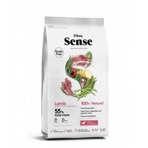 Dibaq Sense bezzbożowa karma z jagnięciną 12kg