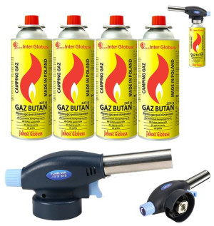 PALNIK GAZOWY na KARTUSZ lutlampa 915 + GAZ x4
