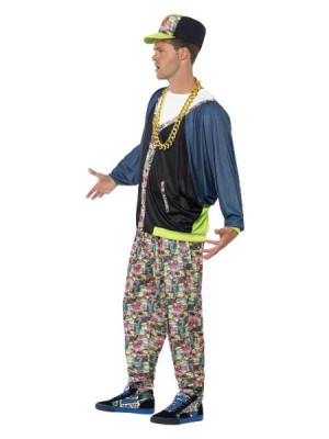 Strój Hiphopowiec Lata 80 Szarawary Hip Hop
