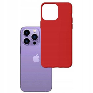 Apple iPhone 14 Pro - 3mk Matt Case strawberry