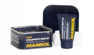 Mannol 9960 pasta, polerowanie lakieru ściereczka