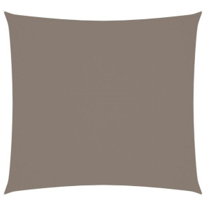 Żagiel ogrodowy, tkanina Oxford, kwadratowy, 7x7 m, taupe