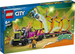 Lego 60357 City Ciężarówka I Ogniste Obręcze