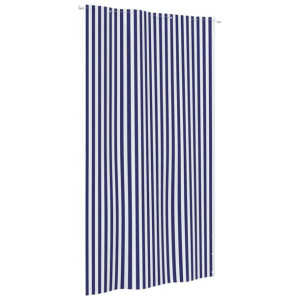 Parawan balkonowy, żółto-biały,140x240 cm, tkanina Oxford