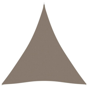 Trójkątny żagiel ogrodowy, tkanina Oxford, 3,6x3,6x3,6 m, taupe