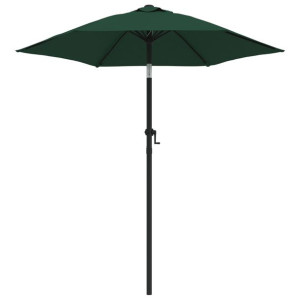 Parasol, zielony, 200 x 211 cm, aluminium