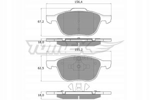 Klocki Ham./prz/ Ford Focus C-max
