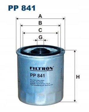 Filtr Paliwa Db W124,sprinter 208d-412 Sztuka