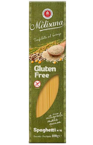 La Molisana Spaghetti 15 Senza Glutine - bezglutenowy makaron (400 g)