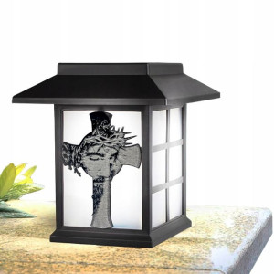 Znicze Znicz Solarny Duży Lampion Lampa Na Grób