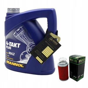 Olej Mannol 7202 Plus 4T 10w40 4L HF567 HIFLO